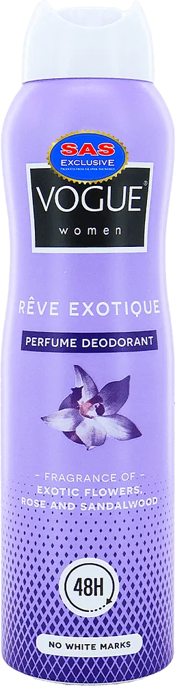 Դեզոդորանտ պարֆումացված «Vogue Exotique» 150մլ