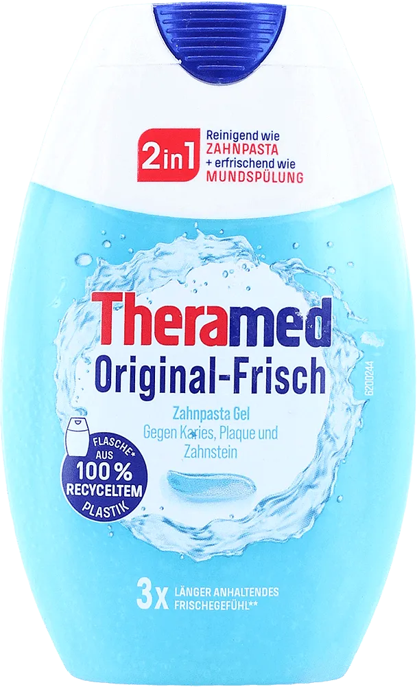 Ատամի մածուկ և ողողման հեղուկ «Theramed Original Frisch» 75մլ
