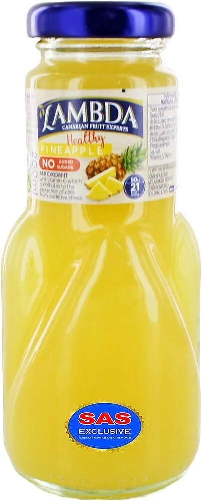 Pineapple juice "Lambda" 200ml 
