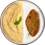 Combo 3 mashed potatoes + chicken cutlet