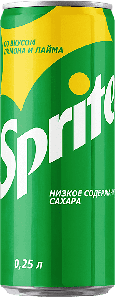 Զովացուցիչ գազավորված ըմպելիք «Sprite» 0.25լ Կիտրոն և լայմ
