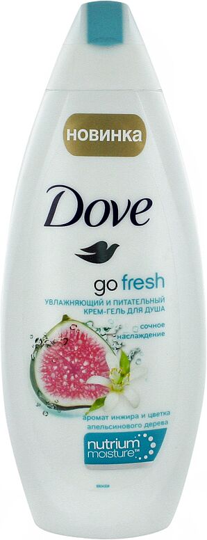 Shower gel "Dove Go Fresh" 250ml