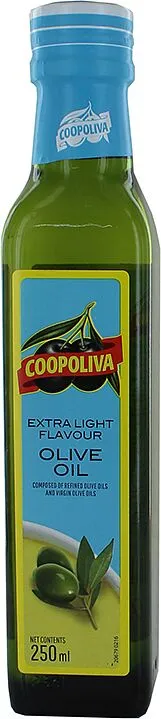 Olive oil "Coopoliva Extra Light" 0.25l 