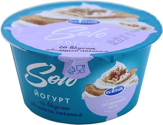 Yoghurt with oat cookie flavor 