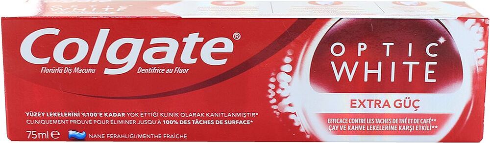 Ատամի մածուկ «Colgate Optic White» 75մլ 