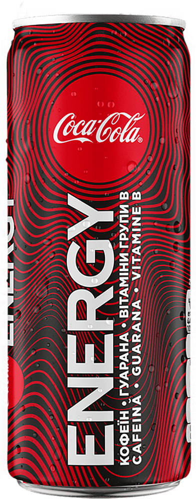 Энергетический газированный напиток "Coca-Cola Energy" 250мл Кофе