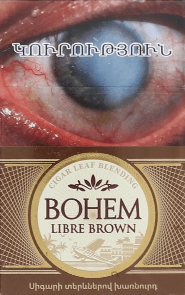 Cigarillos "Bohem Libre Brown"
