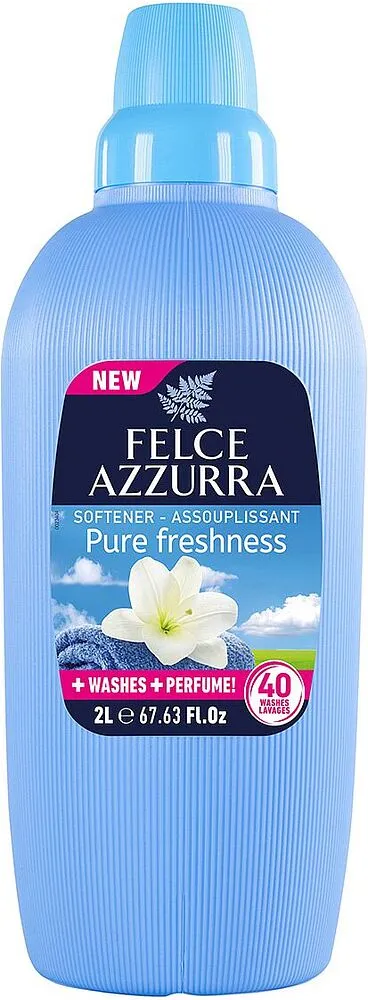 Laundry conditioner "Felce Azzurra Pure Freshness" 2l
