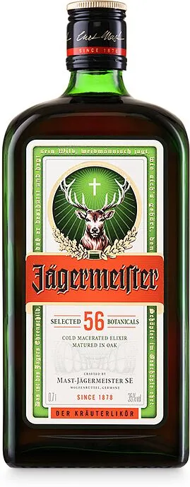Liqueur "Jagermeister" 0.7l