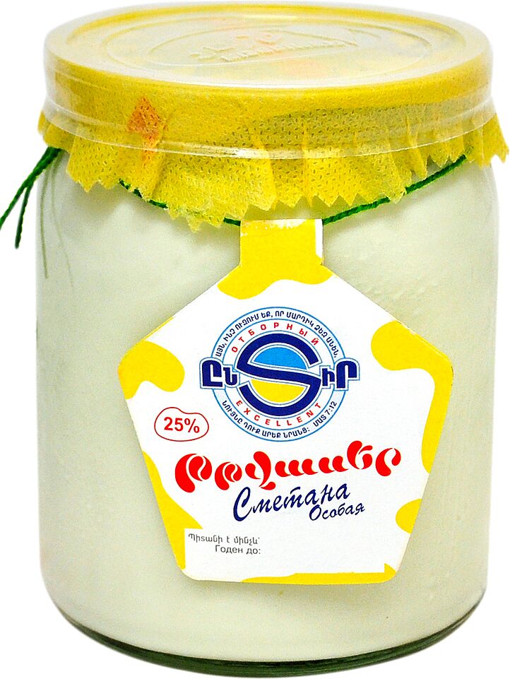 Sour cream "Echmiadzin Kat"  440g, richness: 25%
