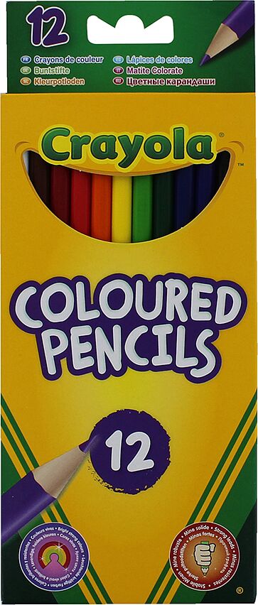 Մատիտներ գունավոր «Crayola» 12 հատ