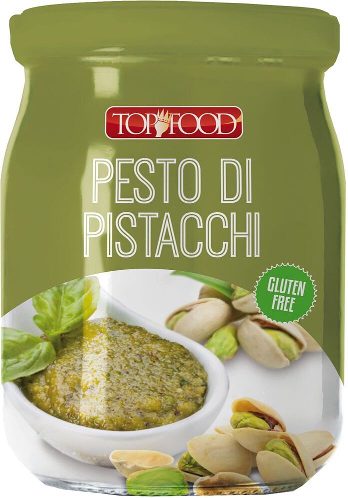 Pistachio pesto sauce "Top Food" 500g
