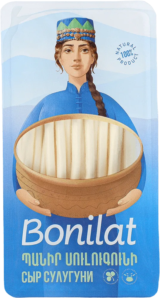 Pigtail cheese "Bonilat" 130g
