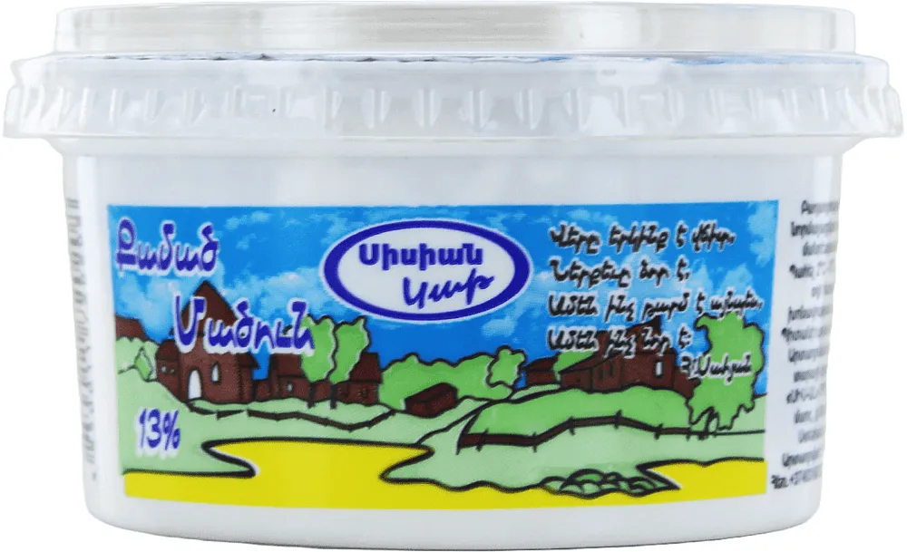 Strained matsoun "Sisian Kat" 180g, fat content: 13%
