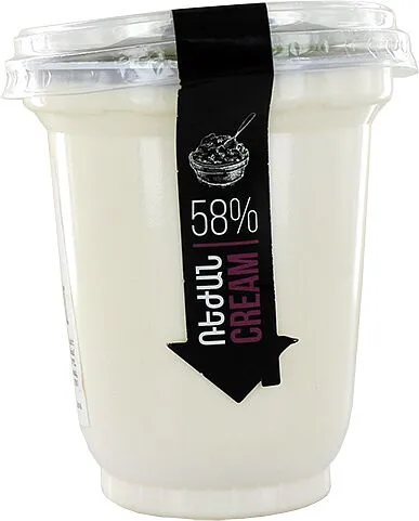 Cream "Vanatun" 350g, fat content: 58%