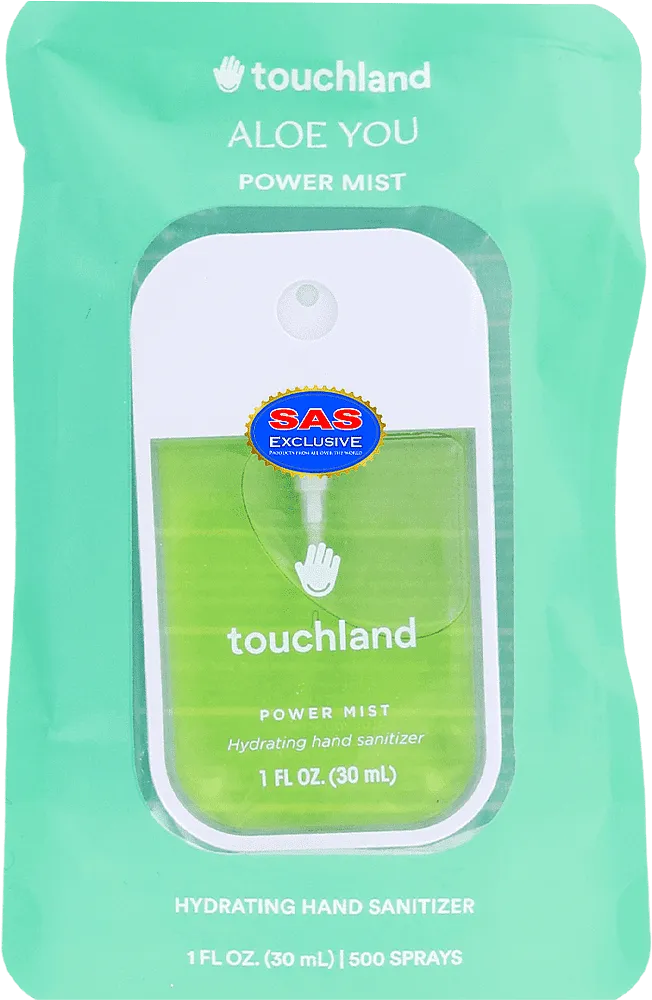 Ձեռքերի ախտահանիչ «Touchland Aloe You» 30մլ
