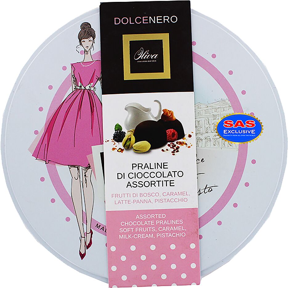 Շոկոլադե կոնֆետների հավաքածու «Oliva Dolcenero» 300գ