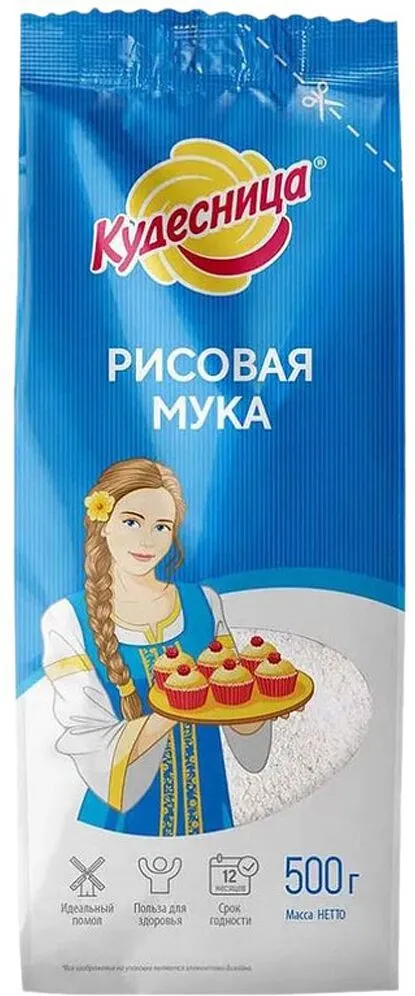 Rice flour "Кудесница" 500g