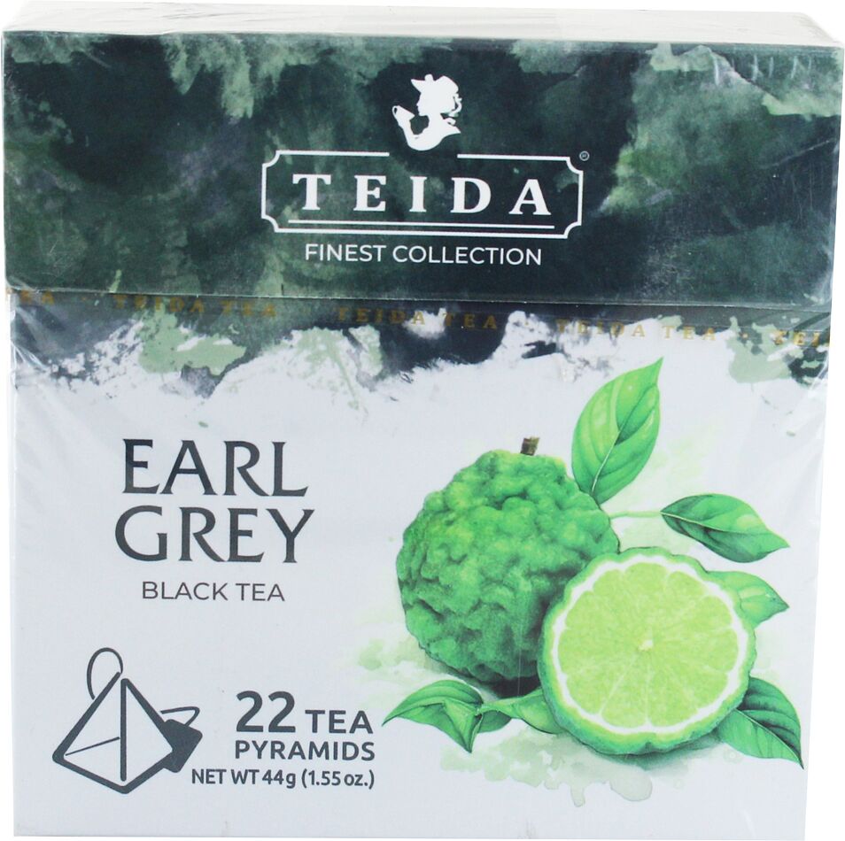 Black tea "Teida Earl Grey" 44g
