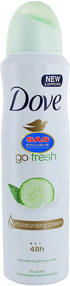 Antiperspirant - deodorant "Dove Go Fresh" 150ml