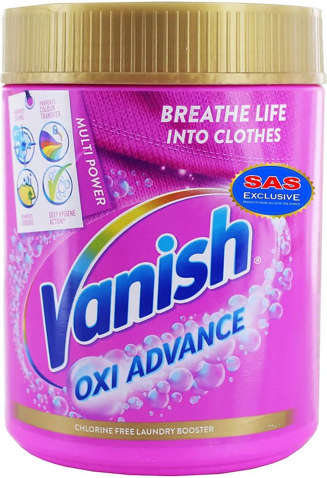 Stain removing powder "Vanish Oxi Action" 470g

