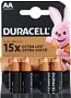 Battery ''Duracell AA 1.5V' 4 pcs.