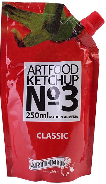 Classic ketchup "Artfood N3"  250ml      