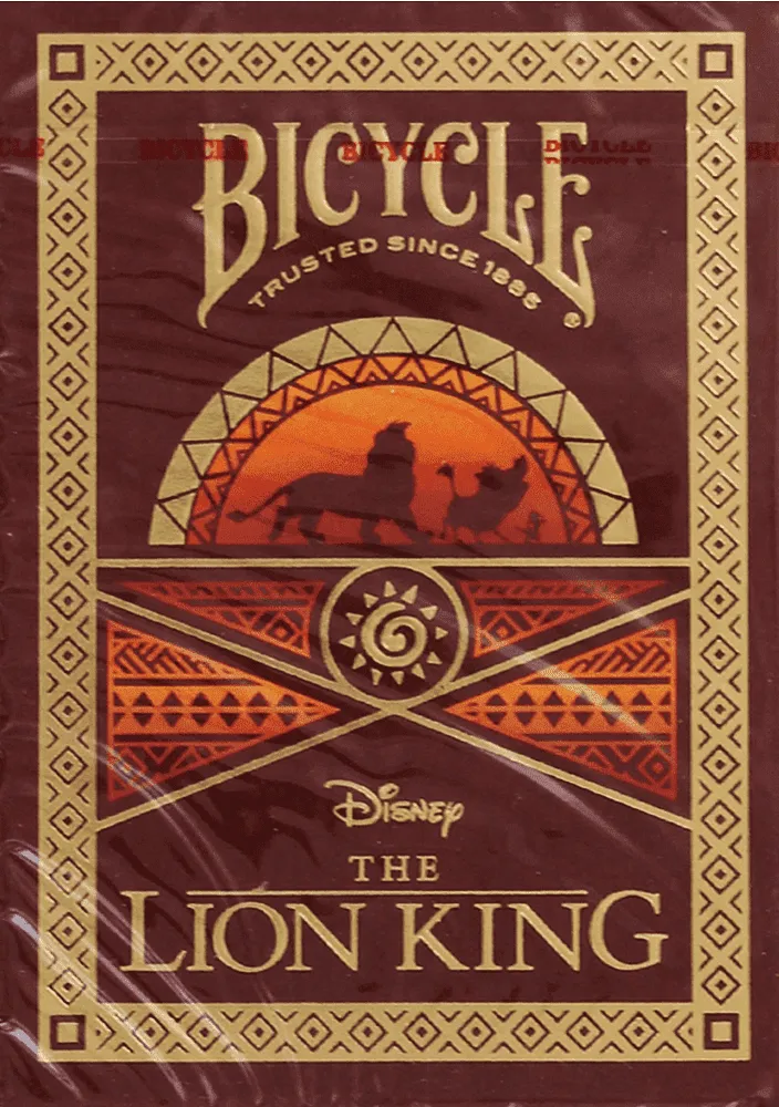 Playing cards "Bicycle Disney The Lion King"
