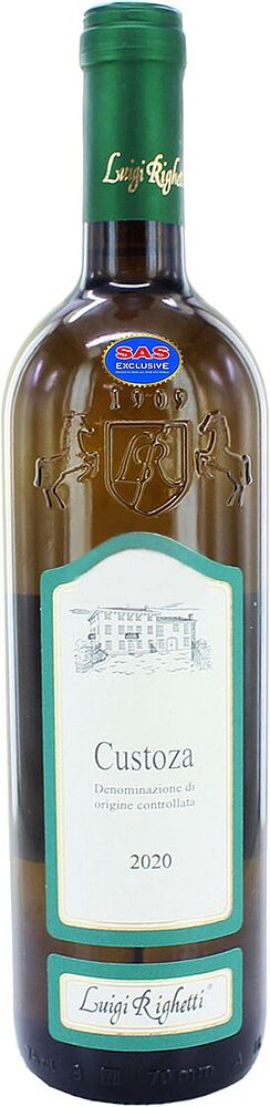 Вино белое"Luigi Righetti Custoza" 0.75л