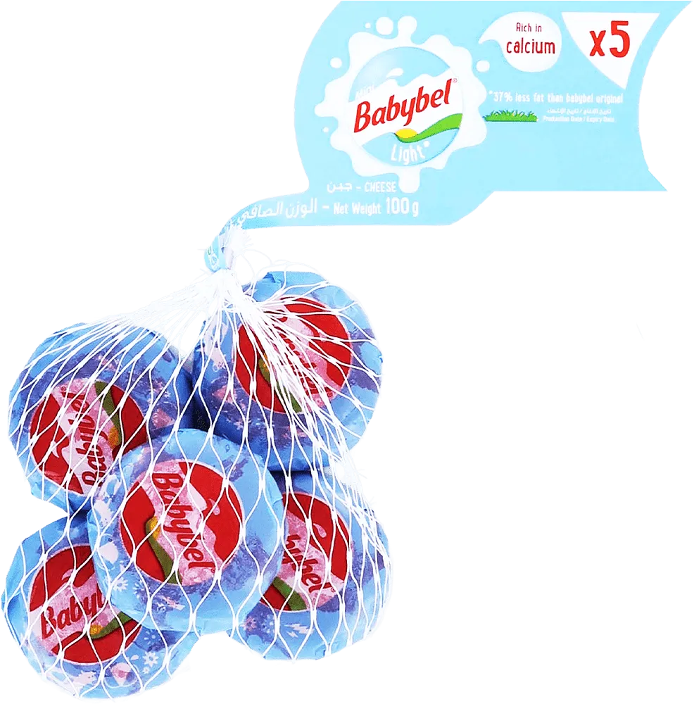 Light cheese "Babybel Light" 5*20g