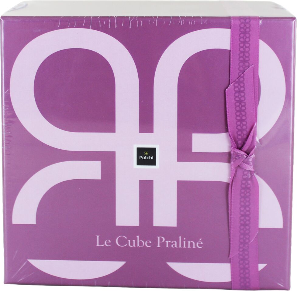 Chocolate candies collection "Patchi Le Cube Praline" 390g