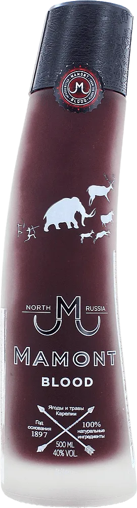 Թուրմ ալկոհոլային «Mamont Blood» 0.5լ
