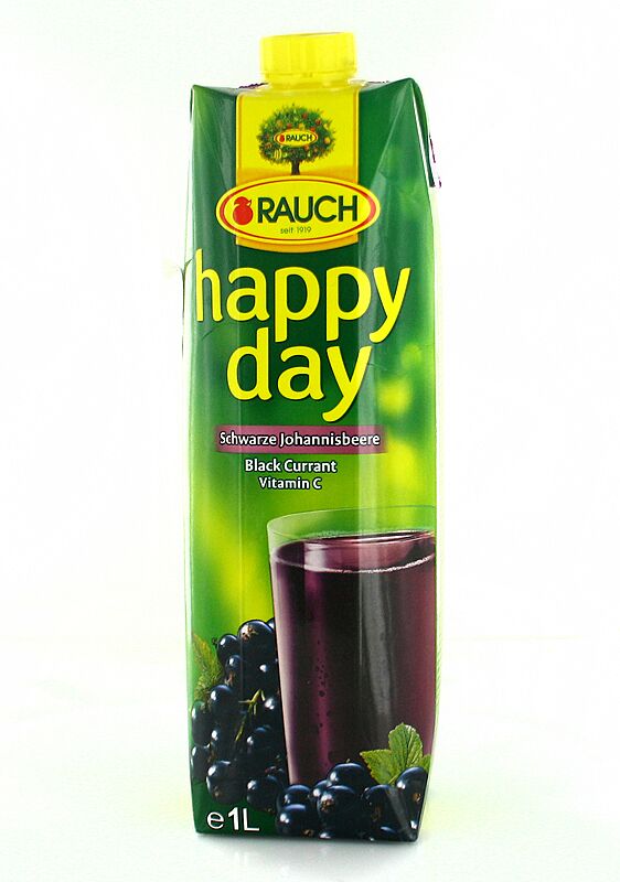 Juice "Happy Day" 1l Blackcurrant