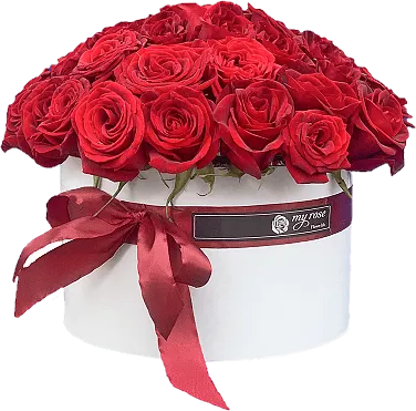 Ծաղկային կոմպոզիցիա «My Rose Amor y Esperanza» 25 հատ