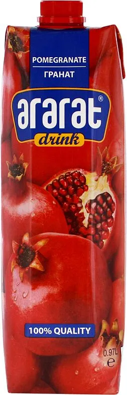 Pomegranate juice "Ararat" 0.97l 