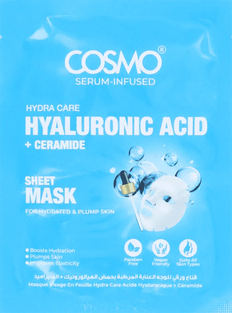 Face mask "Cosmo Hyaluronic Acid + Ceramidee" 20g
