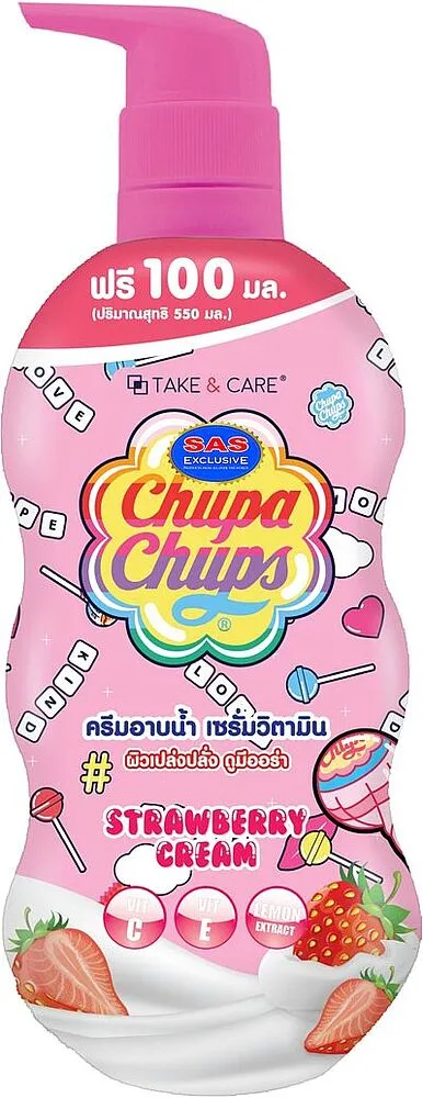 Լոգանքի կրեմ-գել մանկական «Chupa Chups» 550մլ
