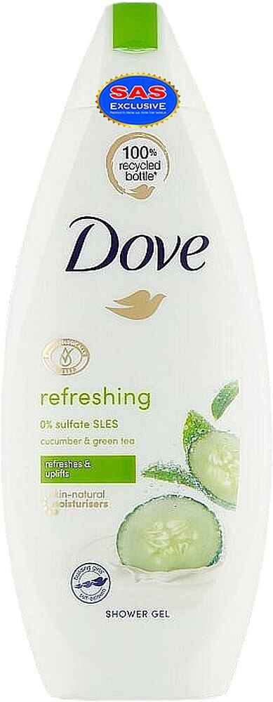 Լոգանքի կրեմ-գել «Dove Refreshing» 250մլ