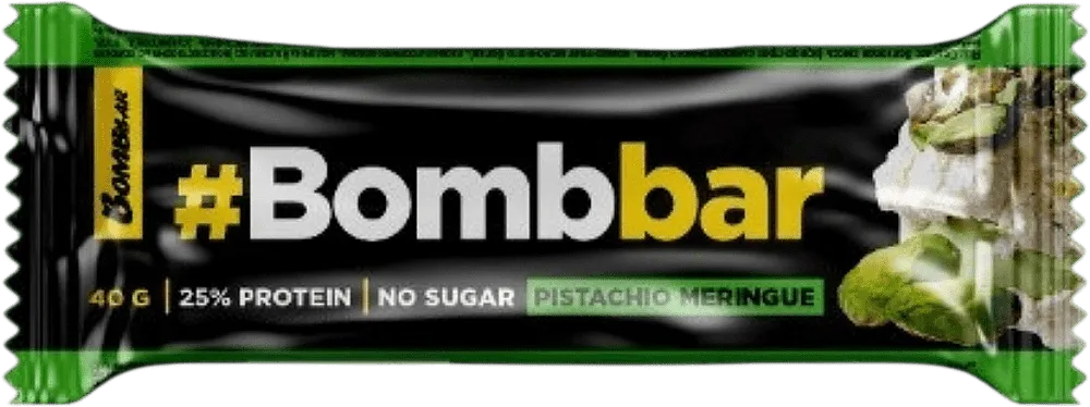 Protein stick "Bombbar Pistachio Meringue" 40g