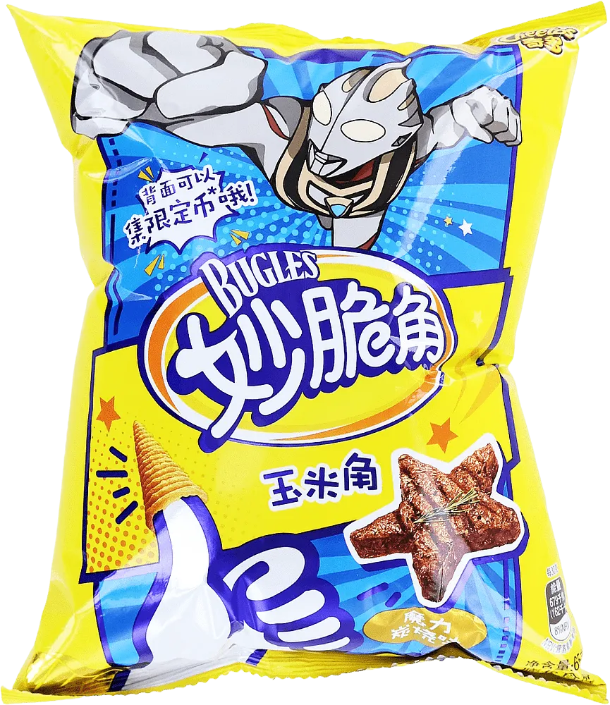 BBQ flavored chips "Cheetos Bugles" 65g