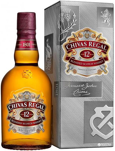 Վիսկի «Chivas Regal 12» 0.5լ 