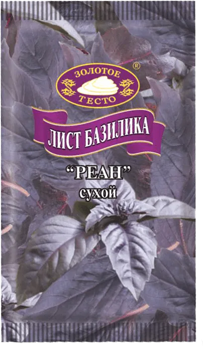 Basil leaf  "Zolotoe testo" 5g