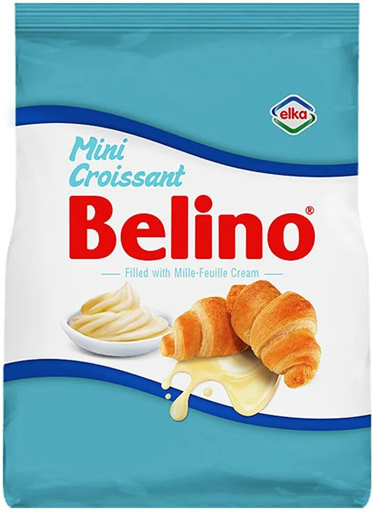 Mini croissant with vanilla filling "Belino" 185g