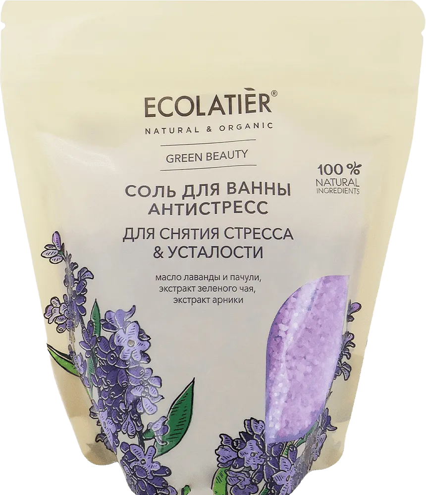 Լոգանքի աղ «Ecolatier Антистресс» 600գ
