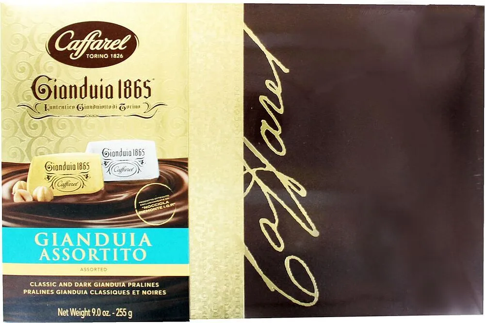 Chocolate candies collection "Caffarel Gianduia Assortito" 225g

