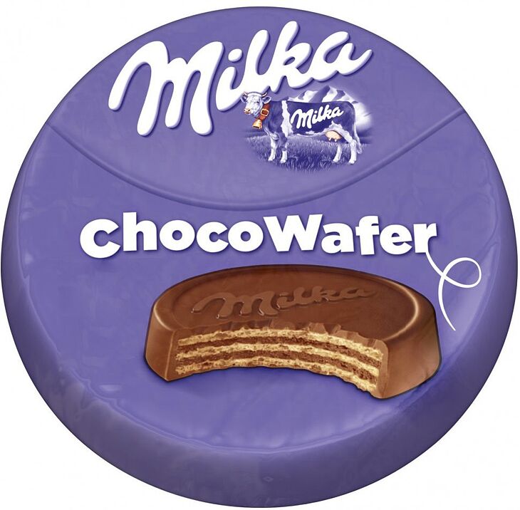 Վաֆլի՝ շոկոլադապատ «Milka Choco Wafer» 30գ