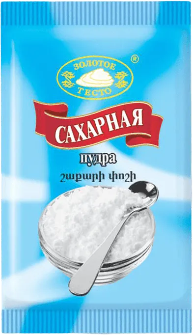 Sugar powder  "Zolotoe testo" 60g