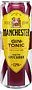 Carbonated light alcoholic cowberry flavored drink "Manchester" 0.45l