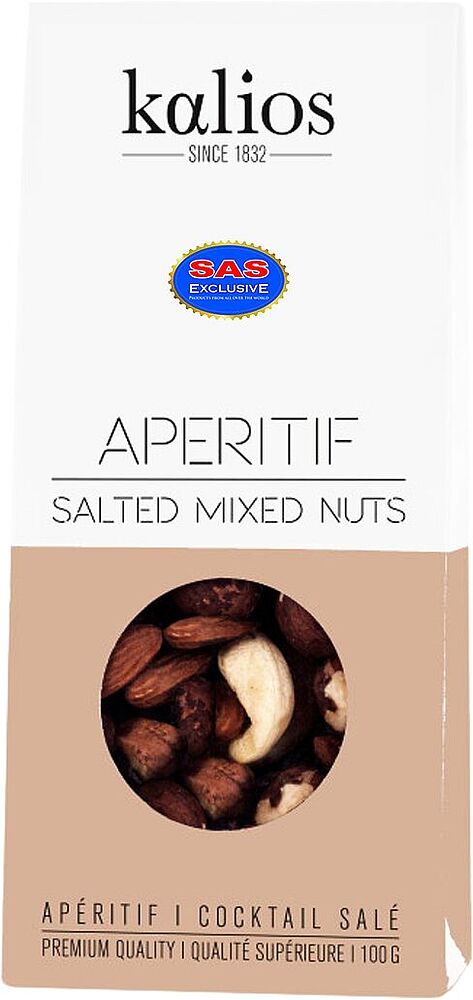 Salty nut mix "Kalios" 100g
