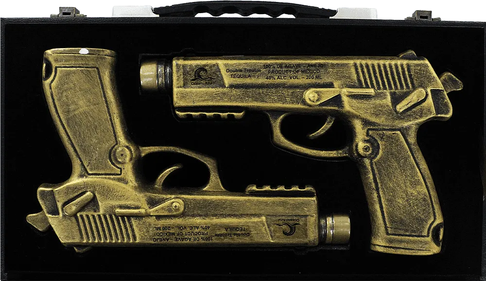 Տեկիլա «Oceano Azul Double Trouble Anejo» 2*200մլ
